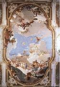 Giovanni Battista Tiepolo The Apotheosis of the Pisani Family painting